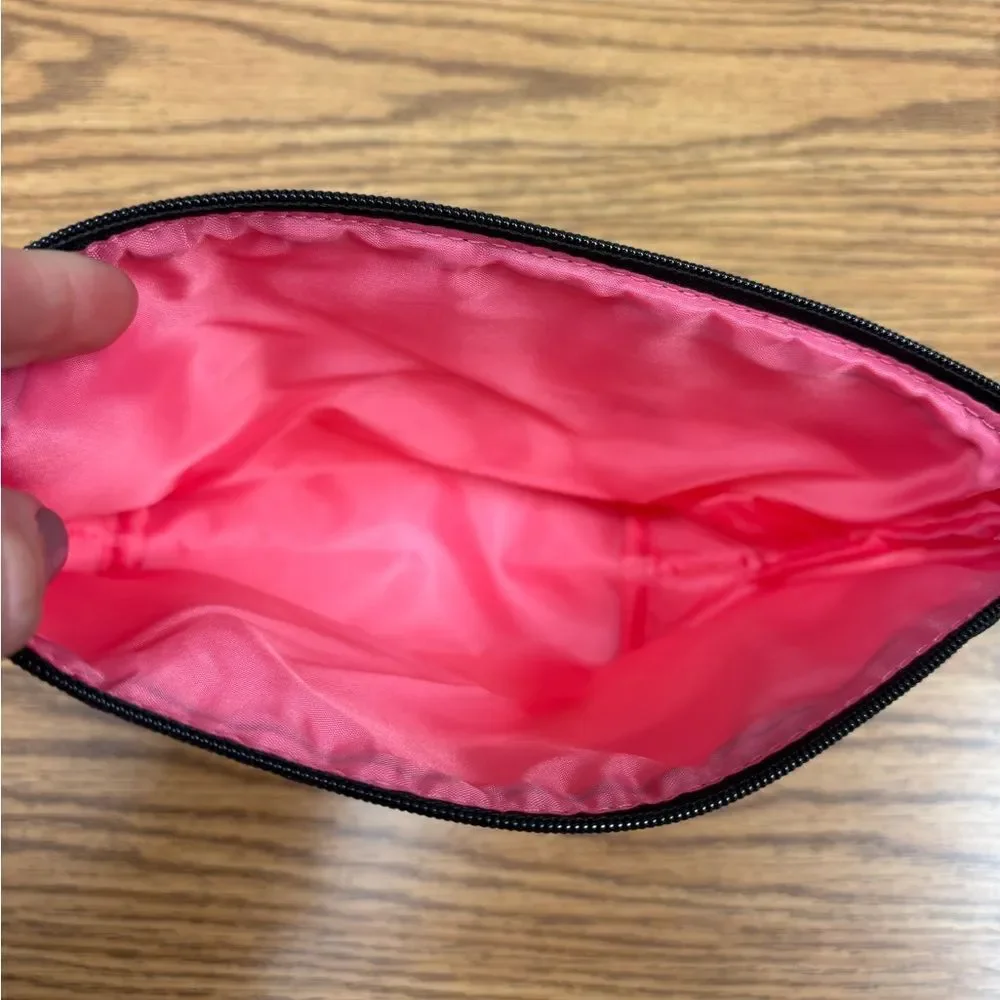 Red and Pink Cosmetic Bag, limited edition, Clinique, and Kate Spade colab, NWOT